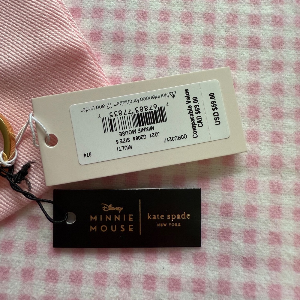 Kate Spade x Minnie Mouse Disney collab ring - Picture 2 of 7
